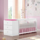 Berço Cômoda Gutti  Branco