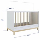 Berço Eleva 3 Em 1 Branco - Completa Móveis