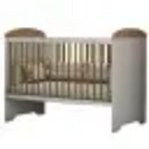 Berço Eloa Mini Cama Carolina Baby Cor Branco Amadeirado