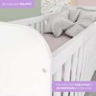 Berço Em Mdf E Mdp Sonho Encantado Espresso Móveis Branco