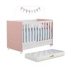 Berço Encanto Com Colchão D18 De 10cm - Peternella Móveis