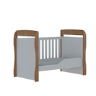 Berço Estrela 3 Em 1 Branco Madeirado - Gelius