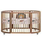 Berço Evolutivo Em Madeira Maciça Crescer Incolor