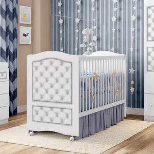 Berço infantil fantasy capitone clearance