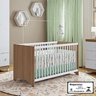 Berço Gutti Com Suporte Para Mosquiteiro E Regulagem Altura