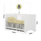 Berço Gutti Liv  Branco