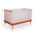 Berço Infantil Canção De Ninar Divicar Rosa/amendola Rústica