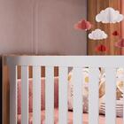 Berço Infantil Com Rodizios La002 Comm