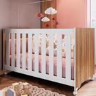 Berço Infantil Com Rodizios La002 Comm