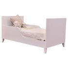 Berço Infantil Dengo Divicar Branco Acetinado/carvalho Treviso