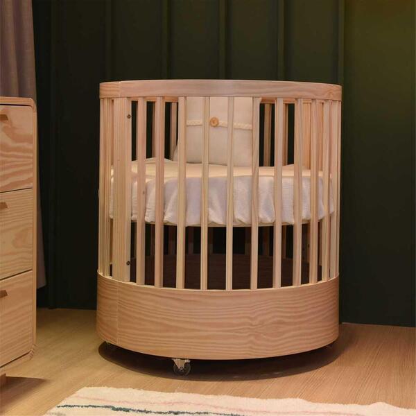 Berço Infantil Progressivo Wave 3 Em 1 Divicar Nature