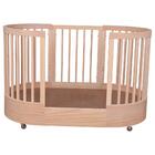 Berço Infantil Progressivo Wave 3 Em 1 Divicar Nature