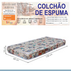 Berço Life Branco Com Madeirado Ipê Em Mdf Com Colchão Tigus