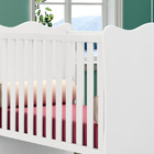 Berço Mágica Com Estrado Regulável Branco Tana Decor