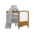 Berço Mini Cama 100% Mdf  Com Colchão Allegra Capitone Ii Tig