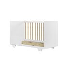 Berço Mini Cama 100% Mdf Com Colchão Flocos