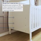 Berço Mini Cama 100% Mdf Com Colchão Slim