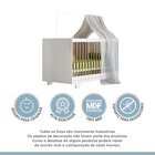 Berço Mini Cama 100% Mdf Flocos