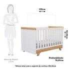 Berço Mini Cama 100% Mdf Retrô