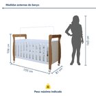 Berço Mini Cama 100% Mdf Slim
