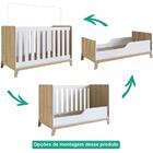 Berço Mini Cama 130x60 E Comoda Favo De Mel Fm030 Itapua Bran