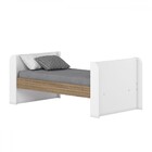 Berço Mini Cama 2 Em 1 Aconchego Branco/jequitibá - Henn