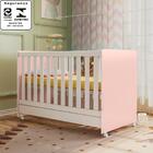 Berço Mini Cama 2 Em 1 Com Rodizios 3200 Plla