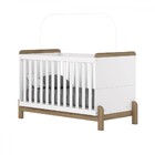 Berço Mini Cama 2 Em 1 Ternura Branco/jequitibá Hp Henn