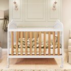 Berço Mini Cama 3 Em 1 100% Mdf Maya Espresso Móveis Branco B