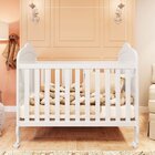 Berço Mini Cama 3 Em 1 Com Capitonê 100% Mdf Maya Espresso Mó