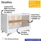 Berço Mini Cama 3 Em 1 E Colchao Aft011 Comm