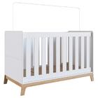 Berço Mini Cama 3 Em 1 Favo De Mel Fm001 Itapua Branco Comple