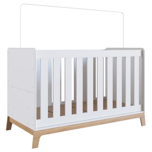 Berço Mini Cama 3 Em 1 Favo De Mel Fm001 Itapua Branco Comple