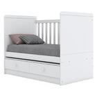Berço Mini Cama 3 Em 1 Magia H02 Branco - Mpozenato