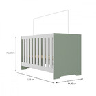 Berço Mini Cama 3 Em 1 Maya Rodial