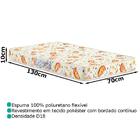 Berco Mini Cama 3 Em 1 Mdf Com Colchao I21 Henn