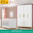 Berço Mini Cama 3 Em 1 Mdf I21 Henn