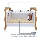 Berço Mini Cama 3 Em 1 Soninho 100% Mdf Amadeirado