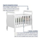 Berço Mini Cama 3 Em 1 Soninho 100% Mdf Branco