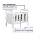 Berço Mini Cama 3 Em 1 Soninho 100% Mdf Branco