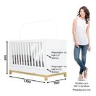 Berço Mini Cama Alegria E Colchão D18 - Móveis Henn