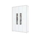 Berço Mini Cama Alegria E Guarda Roupa Pula Pula Branco E Col