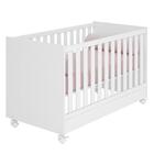 Berço Mini Cama Americano Doce Sonho 1344 Branco 2v - Qmovi