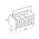 Berço Mini Cama Americano Isis Areia