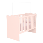 Berço Mini Cama Australia Rosa Acetinado