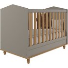 Berço Mini Cama Bala De Goma Espresso Móveis Fendi/nature