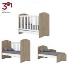 Berço Mini Cama Bala De Menta Com Colchão - Móveis Henn