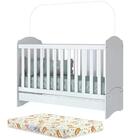 Berço Mini Cama Bala De Menta I02 Com Colchão Henn