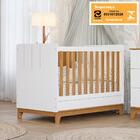 Berço Mini Cama Biscoito Com Regulagem De Altura E Colchão