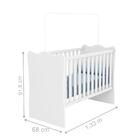 Berço Mini Cama Caian Branco